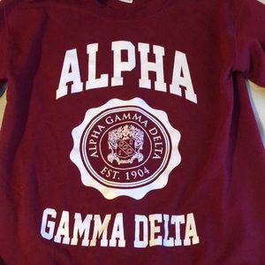 AGD Alpha Gamma Delta Crewneck